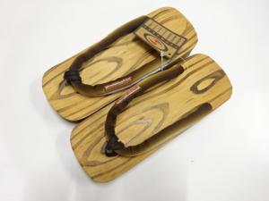 男物　桐下駄(25センチ)